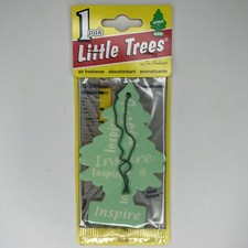 Little Tree Inspire Mint Fusion Hanging Air Freshener Discontinued Scent 2006 picture
