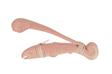 Nootka Makah Carved Wood Halibut Hook ca. 2007 1.375