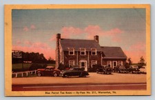 Warrenton Virginia Blue Parrot Tea Room Restaurant Postcard VA picture