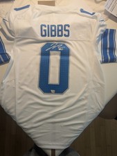 Jahmyr Gibbs Signed Detroit Lions Nike Vapor Fuse Limited Jersey Fanatics  picture