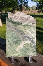 Nice Large Nooksack Jade Nephrite Slab Washington Old Stock 8x5.75