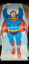 SUPERMAN LIFE SIZED poster 24x71 CURT SWAN Murphy Anderson 1971 VERY RARE Peace picture