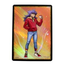Pokemon Leon (Alt Art) Custom Art Card Holo Limited /20 PokeTrainerVerse picture