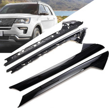 Windshield A-Pillar Molding Trim Compatible with 2011-2019 Ford Explorer Replace picture