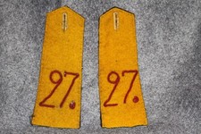 WW1 Russian Army Shoulderboards, Shoulder Boards, Matched Pair picture
