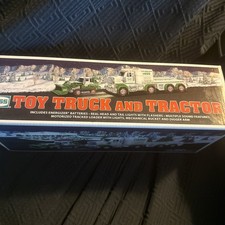 Hess 2013 Toy Truck and Tractor NIB Lights Sounds Motorized Tractor  New picture