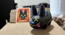 KID ROBOT Labbit 8 Deadly Sins Stupidity CHASE Vinyl Figure RARE KRONK 2012 picture