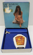 Vintage 1974 Lady Sunbeam Women's Electric White Razor Shaver With Box picture
