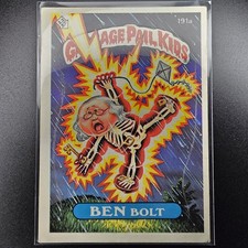 Garbage Pail Kids 1986 Ben Bolt #191a picture
