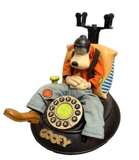Vintage Telemania Disney Goofy Animated Telephone Parts or Repair *WORKS* picture