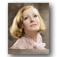 Greta Garbo Photo 8x10 Portrait Classic Hollywood Film Star-32 picture
