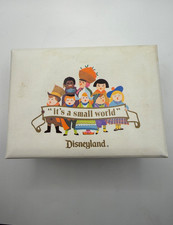 Vintage Disneyland It's A Small World Music Jewelry Box Made In Japan Works picture