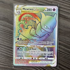 Pokémon TCG Mewtwo VSTAR Secret Rare Holo 079/078 Pokémon GO 2022 mint picture