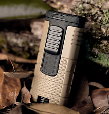 Xikar Tactical Triple Jet Flame Lighter, High Performance, Tan and Black picture