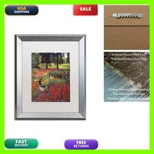 Trademark Fine Art Nature's Dreamscape David Lloyd Glover White Matte Silver picture