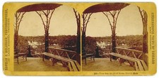 CHICAGO STEREOVIEW - Lincoln Park - View from Bend House - Copelin & Melander picture