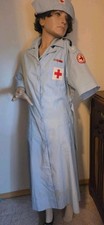 Vintage 1950s American Red Cross Volunteer Uniform Cap picture