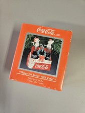 1991 Enesco Coca-Cola Ornament Things Go Better With Coke 3rd Issue NIB picture