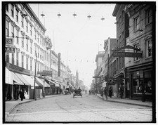 Photo:King Street South Charleston SC Streetcar Stores 1900s picture