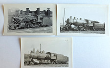 C.1940s Pittsburgh, Chartiers & Youghiogheny Railroad Locomotive Photo Lot Of 3 picture
