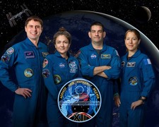 SPACEX CREW 12 OFFICIAL CREW PORTRAIT INTERNATIONAL SPACE STATION 8X10 PHOTO picture