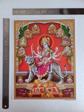 Durga Maa Amba Ambe Mata Avatars, Nav-Durga - Normal Poster 8.5x11 picture