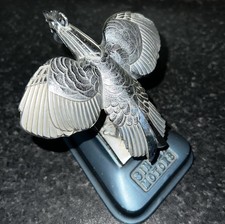 Vintage 1930s Singer Bantam Car Mascot Hood Ornament Rooster Cockerel Chrome picture