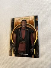 2022 Topps Star Wars Masterwork Greef Karga Orange /10 Mandalorian Sp Parallel picture