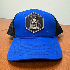 Dunbarton Tobacco & Trust Summer of Saka Blue/Black Mesh Back Trucker Snapback picture