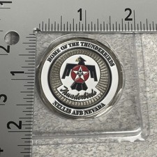 Coin - US Air Force Thunderbirds Home - Nellis AFB Nevada - New In Case picture