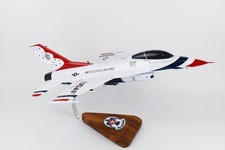 Lockheed Martin® F-16 United States Air Force Thunderbirds Model, Mahogany 1/33 picture