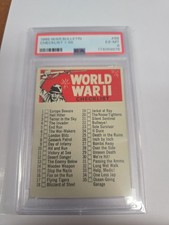1965 WAR BULLETIN #88 CHECKLIST 1-88 PSA 6  picture