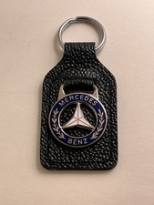 Vintage 1990s Mercedes Benz Keyring Made In England Manhattan Windsor  picture