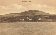 Blue Hill ME Town View Blue Hill Bay Gulf Of Maine Coastal Landscape Postcard picture