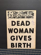 1968 March 4th MIDNIGHT Newspaper, Dead Woman Gives Birth (VRN10E) picture