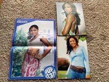 Ashanti teen magazine pinup clippings lot pop singer Bop Twist M teen idols pix picture