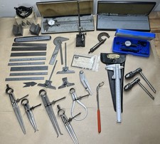 Lot of 31 Vintage Craftsman & Sears Machinist Tools • Made In The USA picture