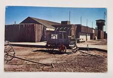 Vintage postcard Fort Courage Houck Arizona Wagon Unposted Plastichrome picture