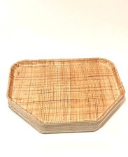 10 Vintage New Stock 1960's Camtray Cafeteria TV Party Snack Tray picture