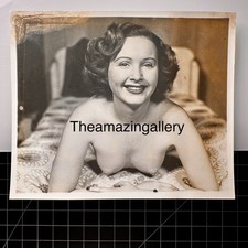 Vintage 1950's Girlie PIN UP Photo Risque B&W Original Nude #547 picture