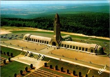 View Of The Ossuary Of Douaumont Near Verdun France Vintage Postcard TPQ26 picture