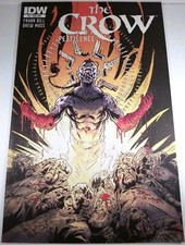 🩸💀 THE CROW PESTILENCE #3 JOHN LUCAS SUB VARIANT CVR IDW PUBLISHING 2014 NM- picture