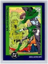 1993 SkyBox DC Cosmic Teams #104 AA and Amanita Green Lantern Corps Trading Card picture
