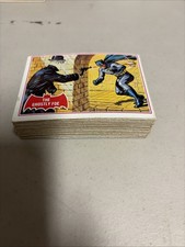 1966 TOPPS USA BATMAN RED BAT COMPLETE 44 CARD SET Robin Puzzle Back Card VTG picture