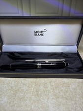 Montblanc Meisterstuck Signed By US Senator John Kerry Rollerball Pen & Case picture