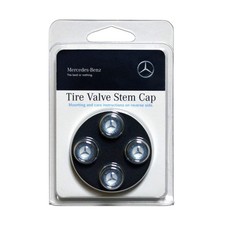 Mercedes Benz Genuine Q-6-40-8131 - Valve STEM CAPS, Blue Laurel Wreath picture