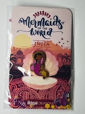 Indian Mermaid Enamel Pin picture
