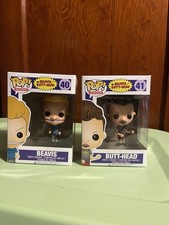 Funko Pop MTV Beavis 40 & Butt-Head 41 — Rare Vaulted Set Of 2 — w/ Protectors picture