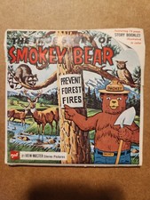 Vintage 1969 GAF View-Master The True Story of Smokey Bear 3-Reel Packet (B 405) picture