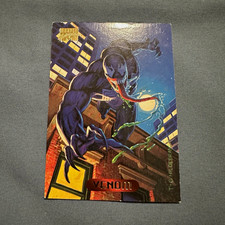 Fleer 1994 Marvel Masterpieces Venom #137 Base Set Non-Sport Trading Card picture